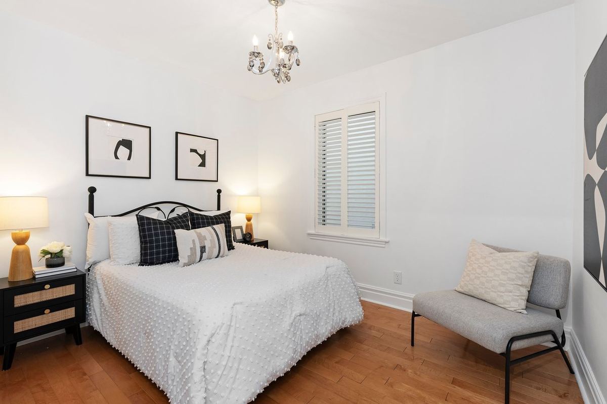 The primary bedroom